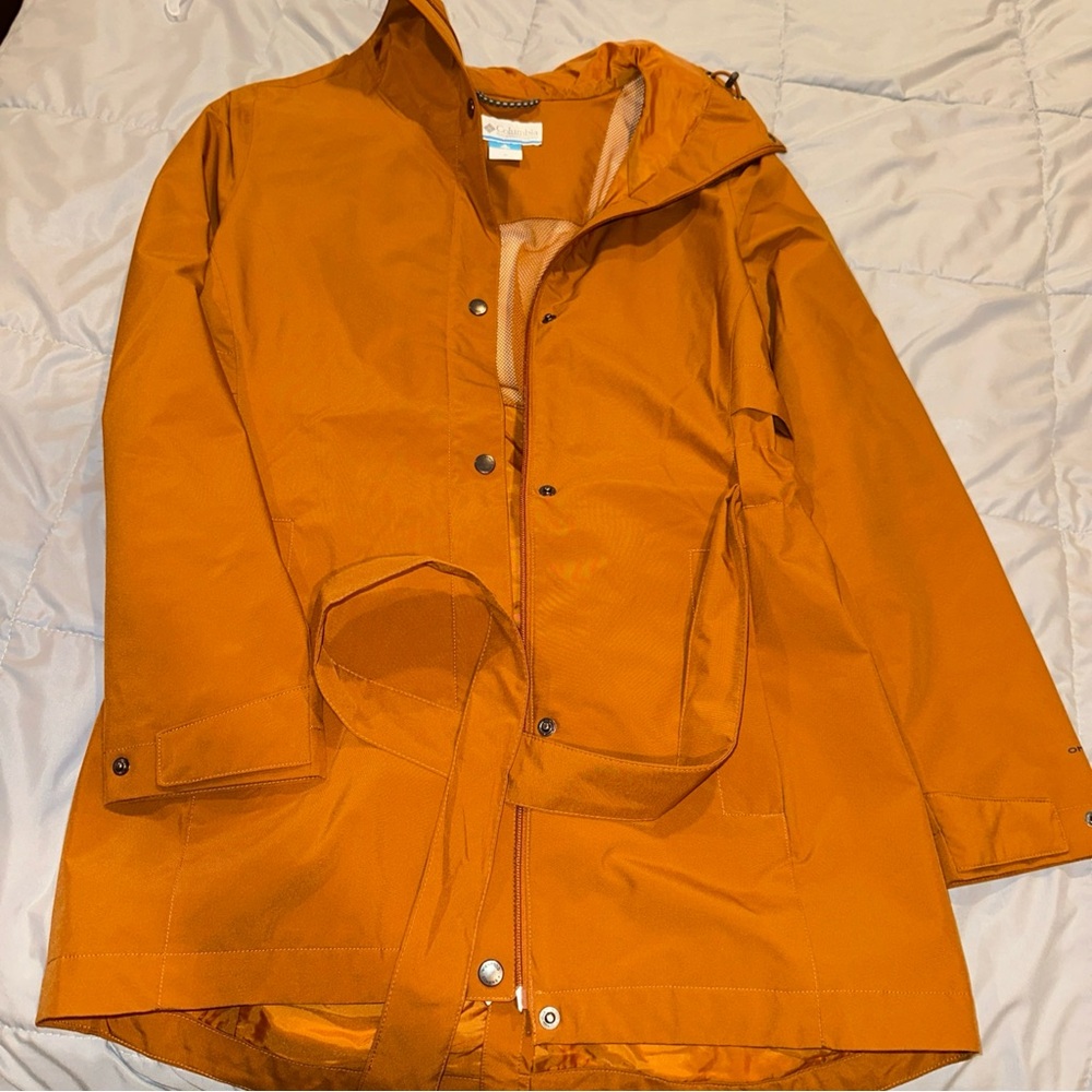 Women's Orange Columbia Jacket